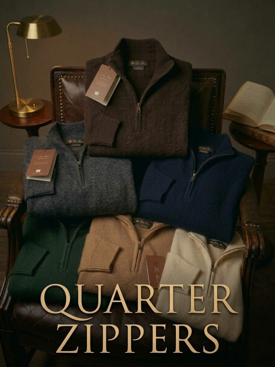 Quarter Zippers