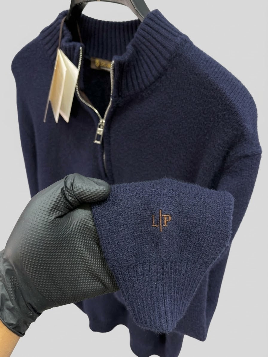 Loro Piana Quarter Zipper
