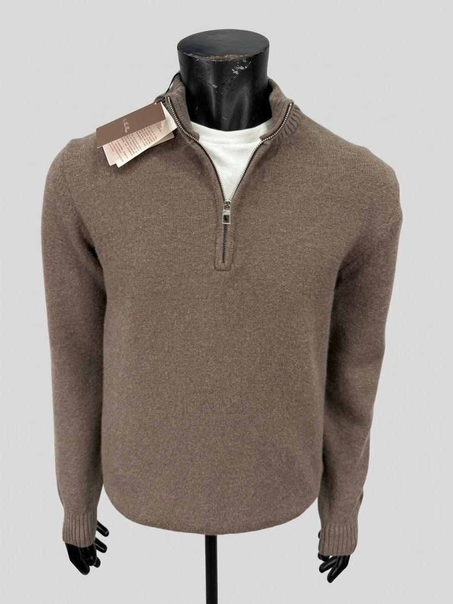 Loro Piana Quarter Zipper