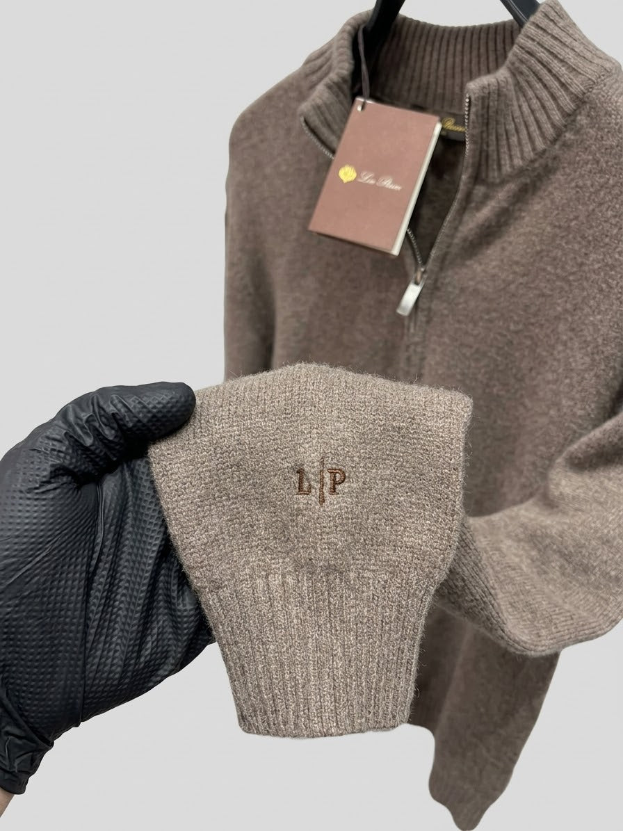 Loro Piana Quarter Zipper