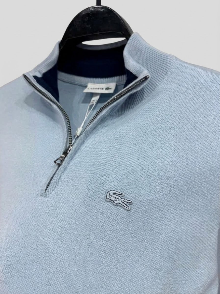 Lacoste quarter zipper
