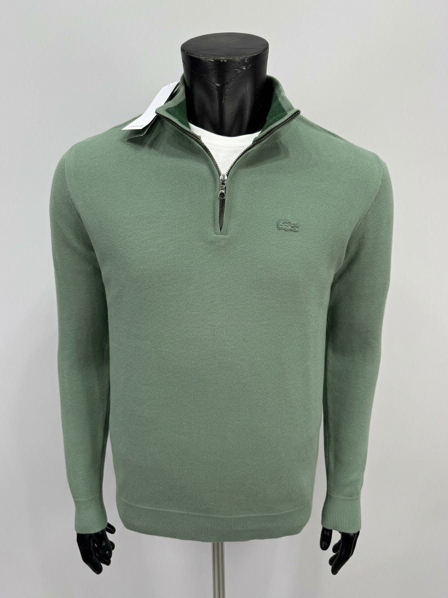 Lacoste quarter zipper