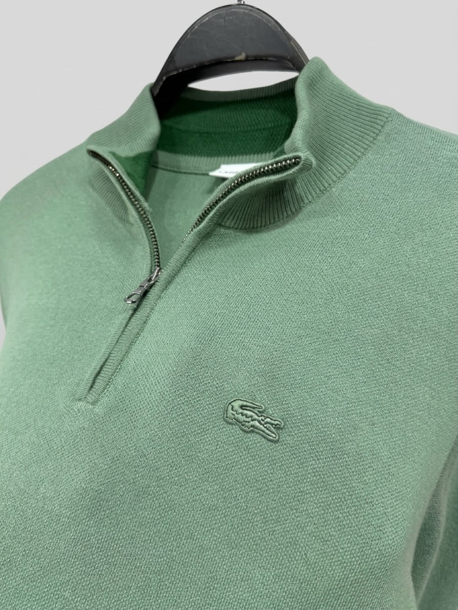 Lacoste quarter zipper